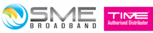 sme fibre logo with time broadband