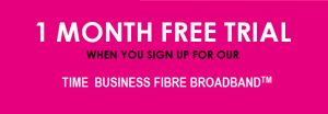 time broadband promotion